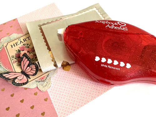 Love & Joy Card by Margie Higuchi for Scrapbook Adhesives by 3L