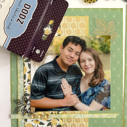 Engaged Art Journal Pages by Margie Higuchi for Scrapbook Adhesives by 3L