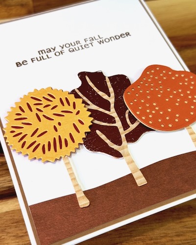Quiet Wonder of Fall Foil Card by Jennifer Ingle for Scrapbook Adhesives by 3L 