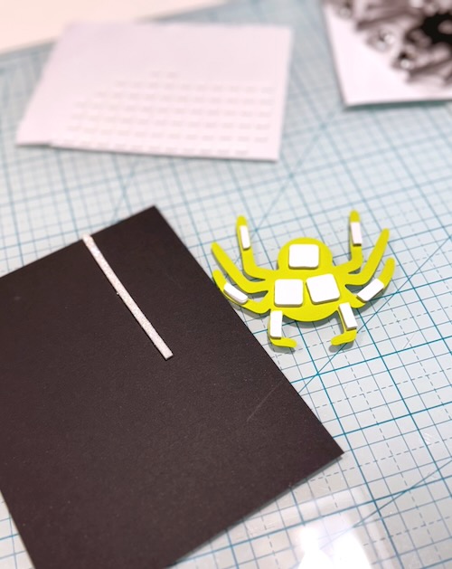 Let's Hang Out Spider Card by Jennifer Ingle for Scrapbook Adhesives by 3L