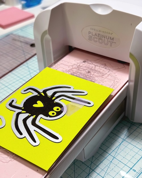 Let's Hang Out Spider Card by Jennifer Ingle for Scrapbook Adhesives by 3L