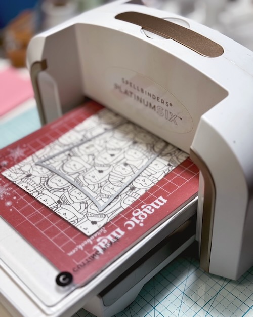 Holiday Cheer Shaker Card with the Coffee Lover's by Jennifer Ingle for Scrapbook Adhesives by 3L