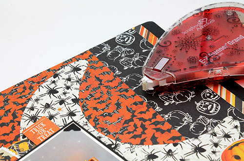Purrfect Halloween Layout by Tracy McLennon for Scrapbook Adhesives by 3L 