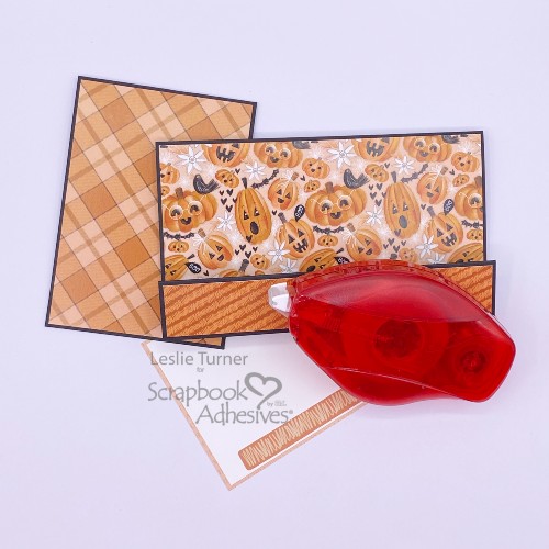 Hey Boo Halloween Fun Fold Card by Leslie Turner for Scrapbook Adhesives by 3L