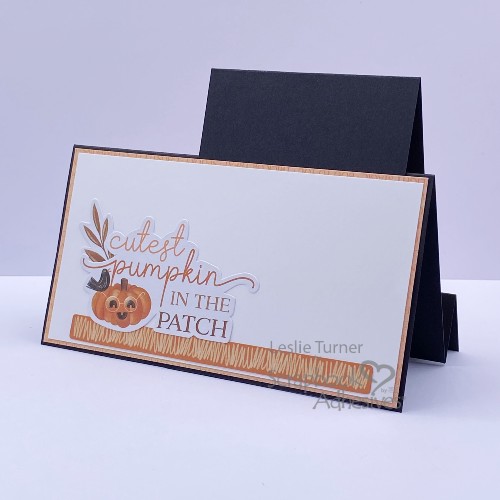Hey Boo Halloween Fun Fold Card by Leslie Turner for Scrapbook Adhesives by 3L