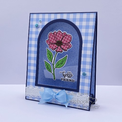 Accordion Diorama Card by Leslie Turner for Scrapbook Adhesives by 3L