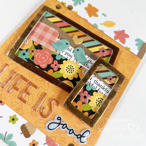 Life is Good (Tweet) Card by Teri Anderson for Scrapbook Adhesives by 3L 