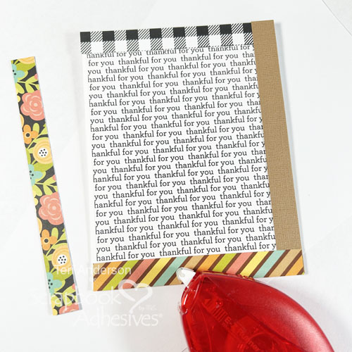 Fall So Thankful Card by Teri Anderson for Scrapbook Adhesives by 3L