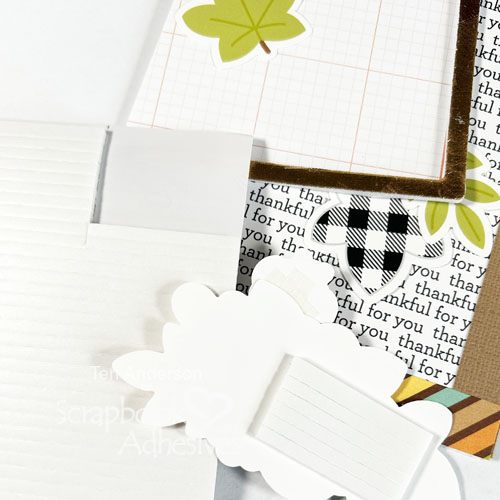 Fall So Thankful Card by Teri Anderson for Scrapbook Adhesives by 3L