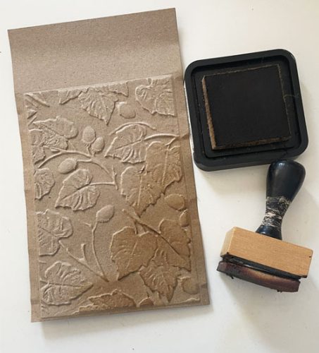 Embossed and Inked Fall Card by Yvonne van de Grijp for Scrapbook Adhesives by 3L