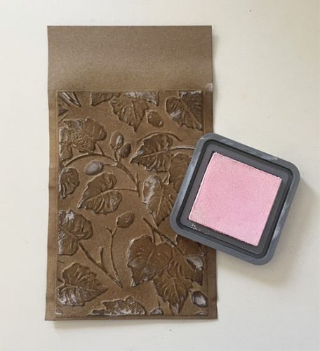 Embossed and Inked Fall Card by Yvonne van de Grijp for Scrapbook Adhesives by 3L