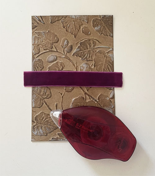 Embossed and Inked Fall Card by Yvonne van de Grijp for Scrapbook Adhesives by 3L