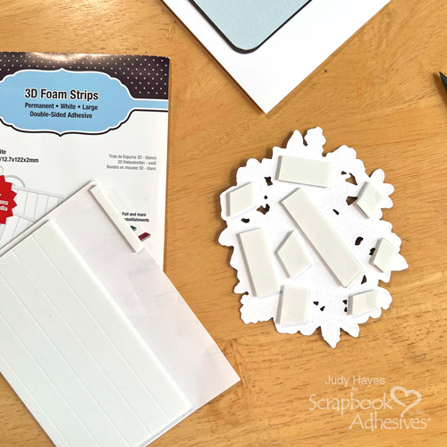 Floral Thank You Card by Judy Hayes for Scrapbook Adhesives by 3L 