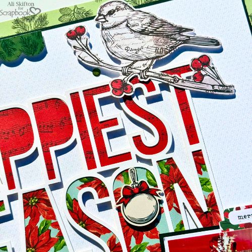 Happiest Season Of All Layout by Ali Skifton for Scrapbook Adhesives by 3L