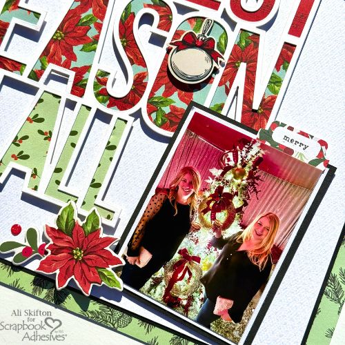 Happiest Season Of All Layout by Ali Skifton for Scrapbook Adhesives by 3L