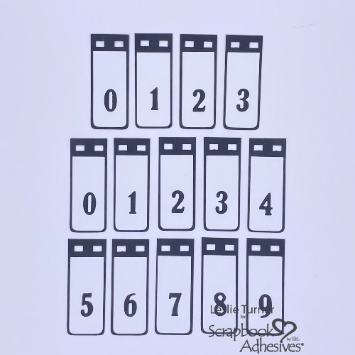 Perpetual Desk Calendar by Leslie Turner for Scrapbook Adhesives by 3L