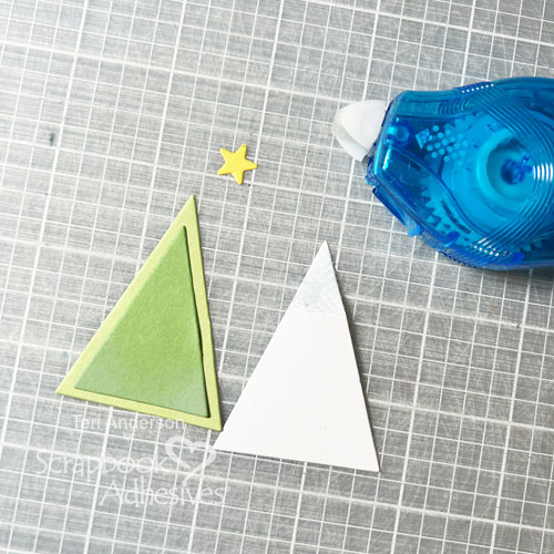 Tiny Tree Gift Tags by Teri Anderson for Scrapbook Adhesives by 3L