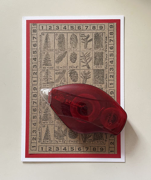 Dimensional Christmas Tree Card by Yvonne van de Grijp for Scrapbook Adhesives by 3L 