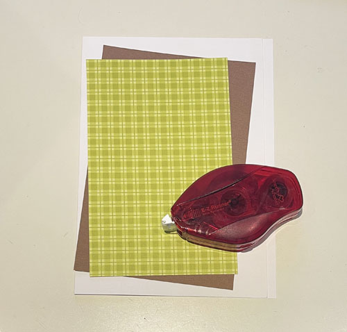 Layered Thanksgiving Tag Card by Yvonne van de Grijp for Scrapbook Adhesives by 3L