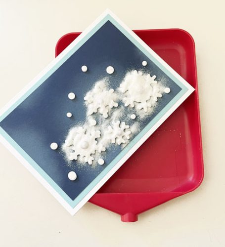 Holiday Magic Snowflake Card by Yvonne van de Grijp for Scrapbook Adhesives by 3L 