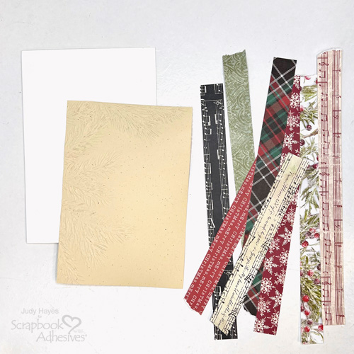 Joyful Christmas Card by Judy Hayes for Scrapbook Adhesives by 3L 