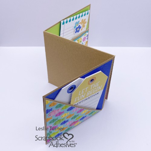 Summer Count Down Z-Fold Mini by Leslie Turner for Scrapbook Adhesives by 3L 
