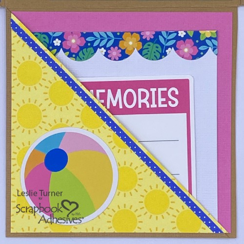 Summer Count Down Z-Fold Mini by Leslie Turner for Scrapbook Adhesives by 3L 