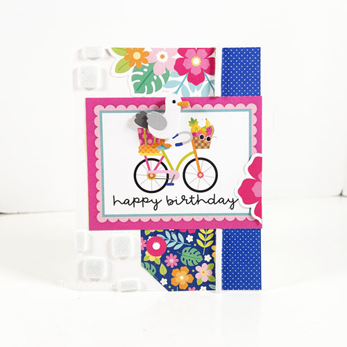 Colorful Birthday Card Duo by Teri Anderson for Scrapbook Adhesives by 3L