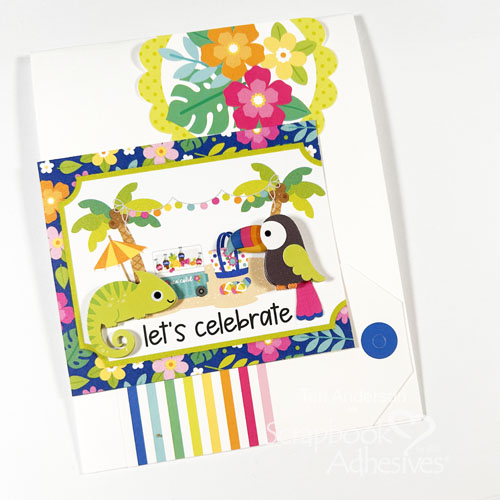 Colorful Birthday Card Duo by Teri Anderson for Scrapbook Adhesives by 3L