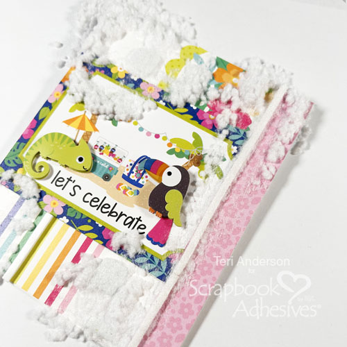 Colorful Birthday Card Duo by Teri Anderson for Scrapbook Adhesives by 3L