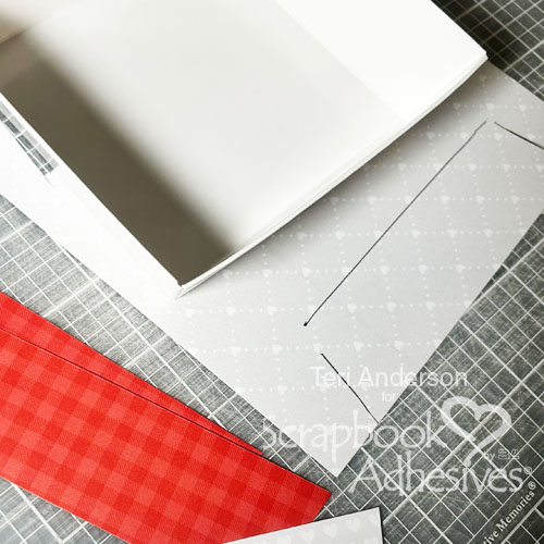 Valentine Foiled Circle Gift Tag by Teri Anderson for Scrapbook Adhesives by 3L