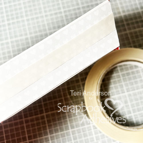 Valentine Foiled Circle Gift Tag by Teri Anderson for Scrapbook Adhesives by 3L