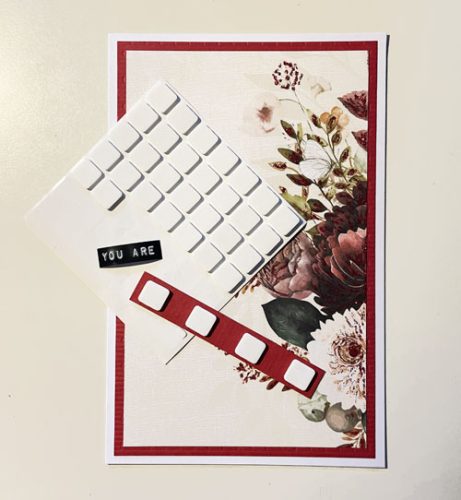 Glittered You are Everything Card by Yvonne van de Grijp for Scrapbook Adhesives by 3L 