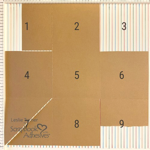 Summer Count Down Z-Fold Mini by Leslie Turner for Scrapbook Adhesives by 3L 
