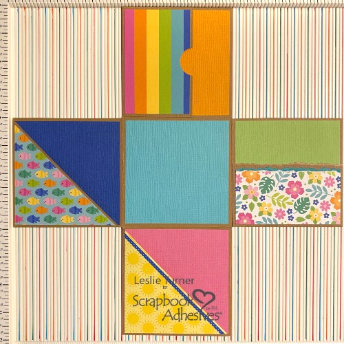 Summer Count Down Z-Fold Mini by Leslie Turner for Scrapbook Adhesives by 3L 