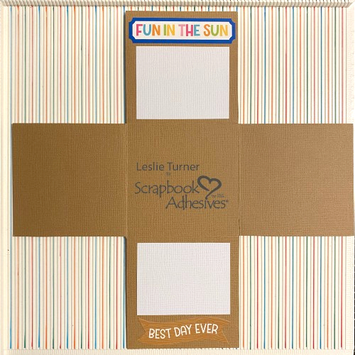 Summer Count Down Z-Fold Mini by Leslie Turner for Scrapbook Adhesives by 3L 