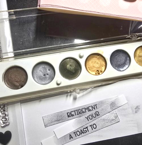 A Toast to Retirement Card by Kristin Rizzo for Scrapbook Adhesives by 3L 