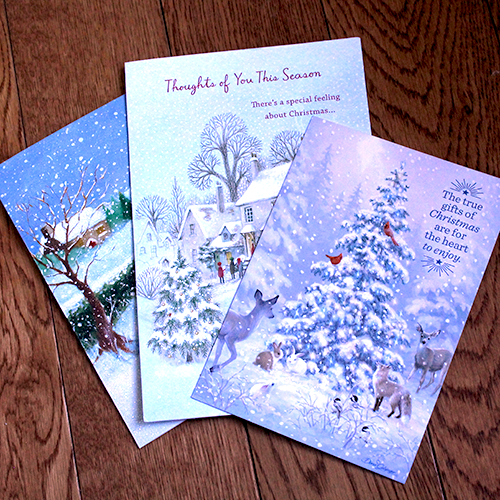 Up-Cycled Holiday Card Duo by Tracy McLennon for Scrapbook Adhesives by 3L 