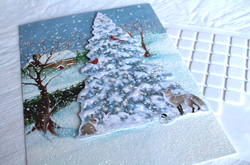 Up-Cycled Holiday Card Duo by Tracy McLennon for Scrapbook Adhesives by 3L 