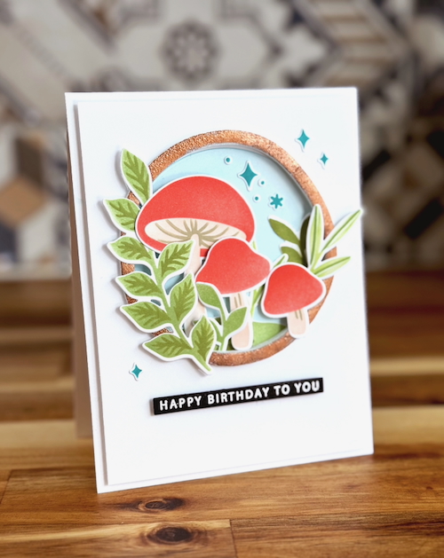 Sweet Forest Shadow Box Card by Jennifer Ingle for Scrapbook Adhesives by 3L