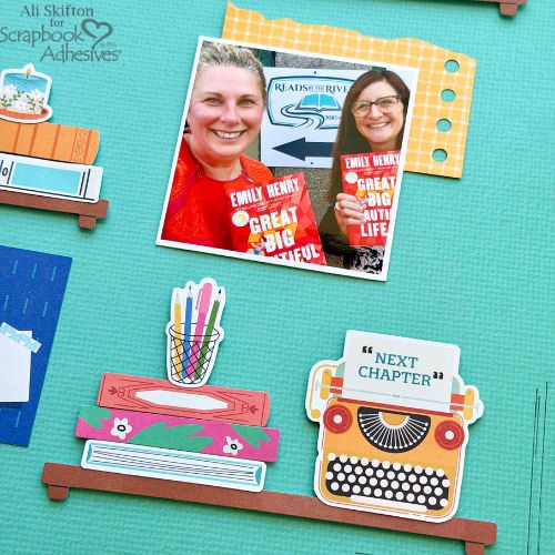CAS Bookworm Layout by Ali Skifton for Scrapbook Adhesives by 3L 