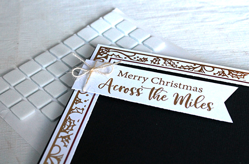 Up-Cycled Holiday Card Duo by Tracy McLennon for Scrapbook Adhesives by 3L 