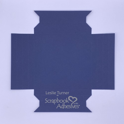 Snowflake Shadow Box by Leslie Turner for Scrapbook Adhesives by 3L