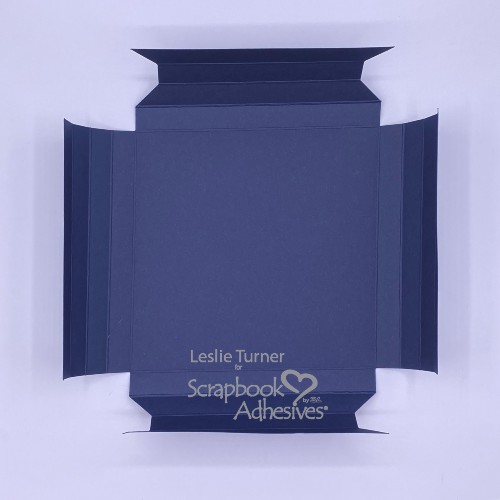 Snowflake Shadow Box by Leslie Turner for Scrapbook Adhesives by 3L