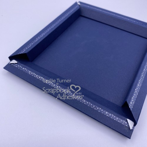 Snowflake Shadow Box by Leslie Turner for Scrapbook Adhesives by 3L