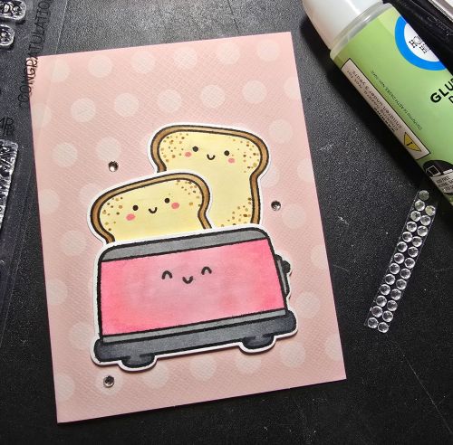 A Toast to Retirement Card by Kristin Rizzo for Scrapbook Adhesives by 3L 