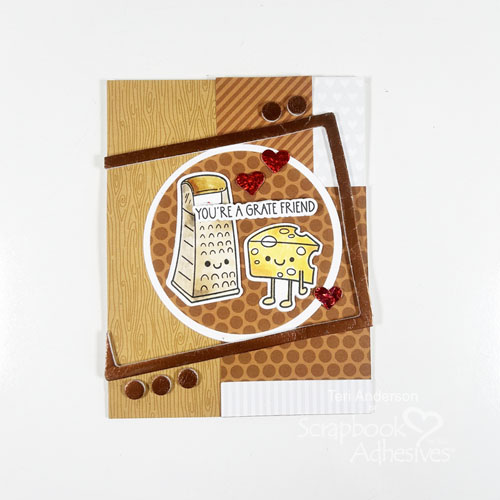 You're a Grate Friend Card by Teri Anderson for Scrapbook Adhesives by 3L