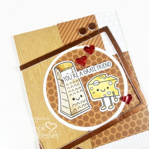 You're a Grate Friend Card by Teri Anderson for Scrapbook Adhesives by 3L