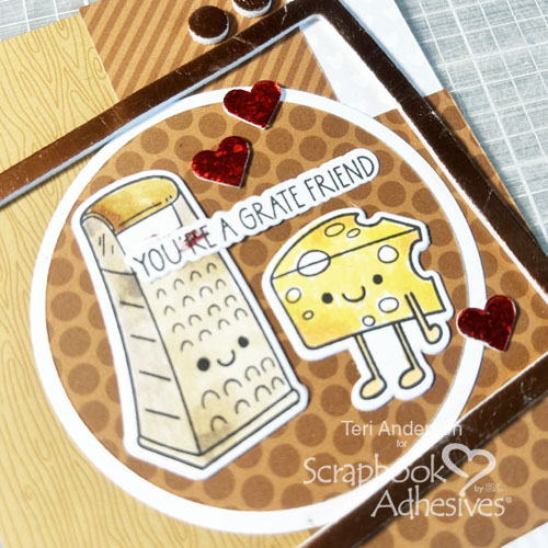 You're a Grate Friend Card by Teri Anderson for Scrapbook Adhesives by 3L