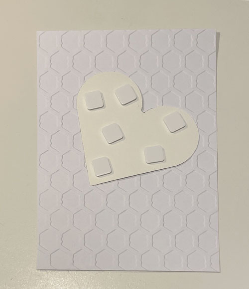 Flowered Heart Love Card by Yvonne van de Grijp for Scrapbook Adhesives by 3L 